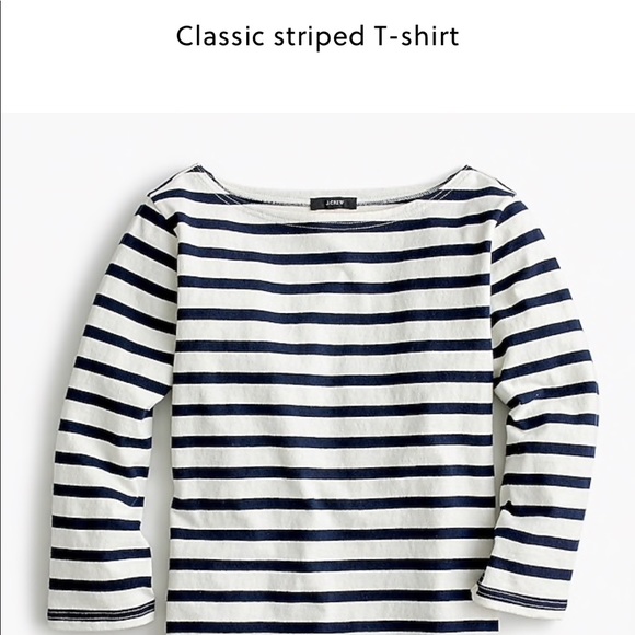 J.Crew Classic Striped Shirt - Picture 1 of 7